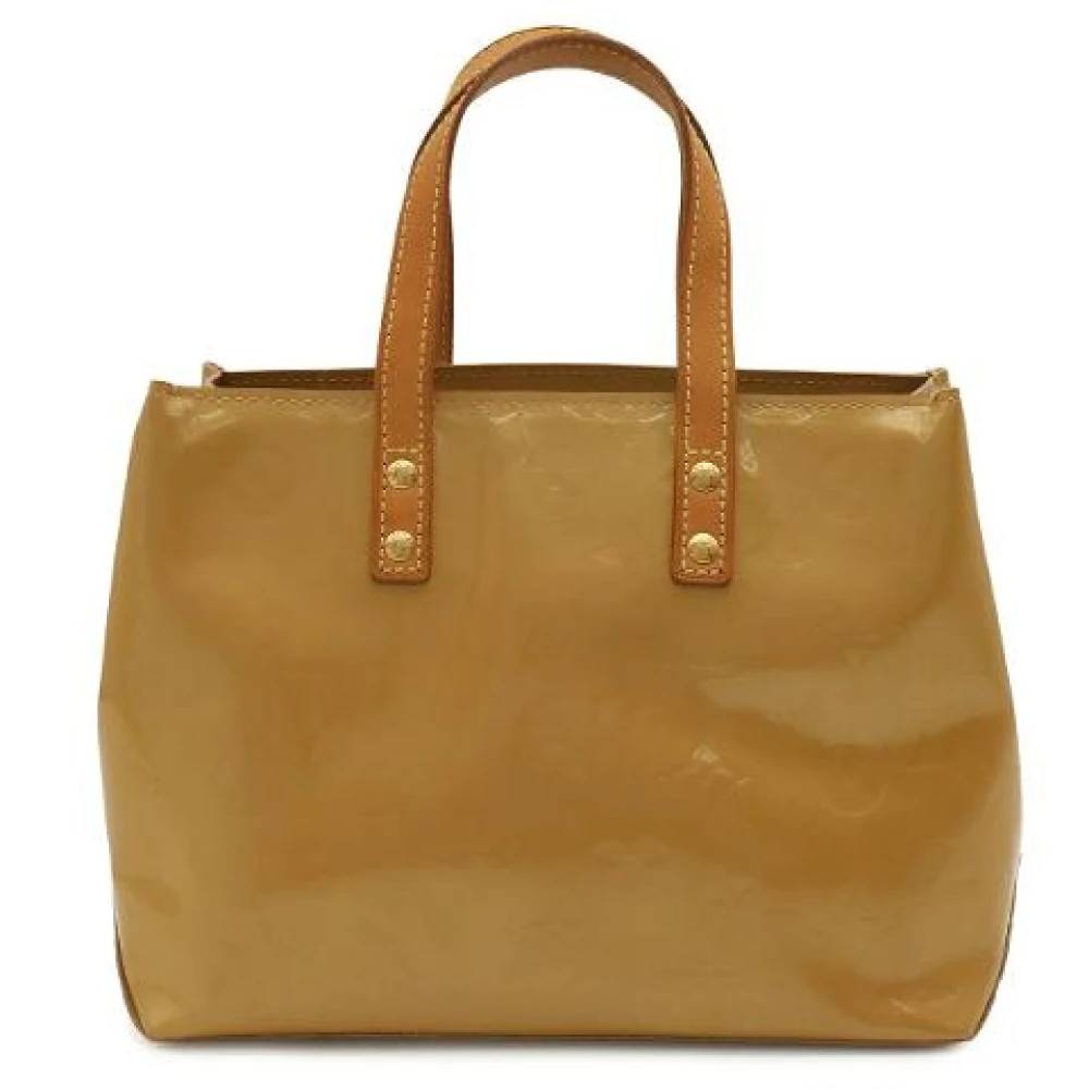 Louis Vuitton Vintage Pre-owned Monogram Vernis Reade PM Tote Bag - Vintage - Dame - Brun - ONE SIZE - Læder
