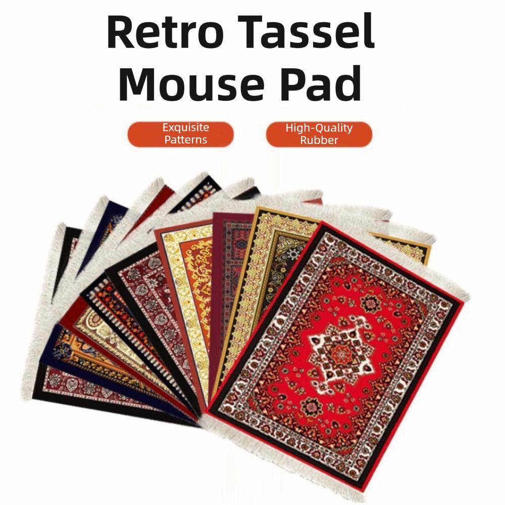 with Tassel Persian Mouse Pad Bohemia Computer Table Mat Gaming Mouse Pads  Computer Desk