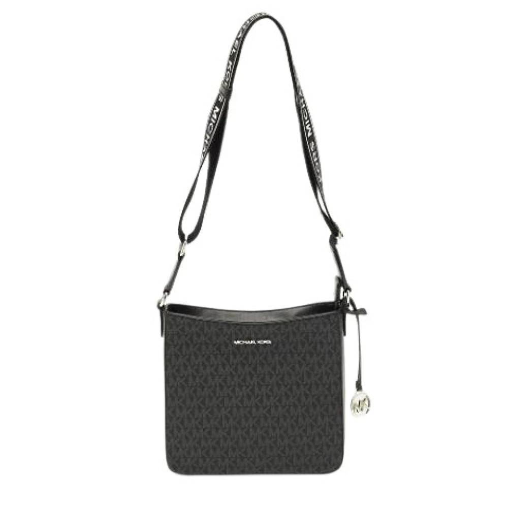 Michael Kors Pre-owned Pre-owned Coated Canvas Skuldertaske - Vintage - Dame - Sort - ONE SIZE - Uld