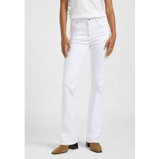 Lee BREESE - Jeans bootcut - bright white