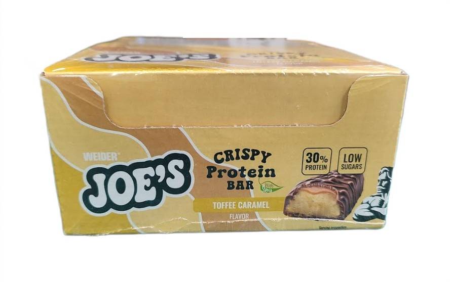 Weider - Crispy Protein Bar (Toffee Caramel - 600g) (12 x 50g)