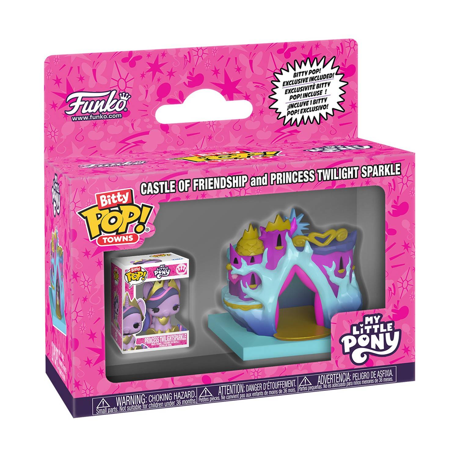 POP Bitty POP Towns - My Little Pony - Castle of Friendship and Princess Twilight Sparkle