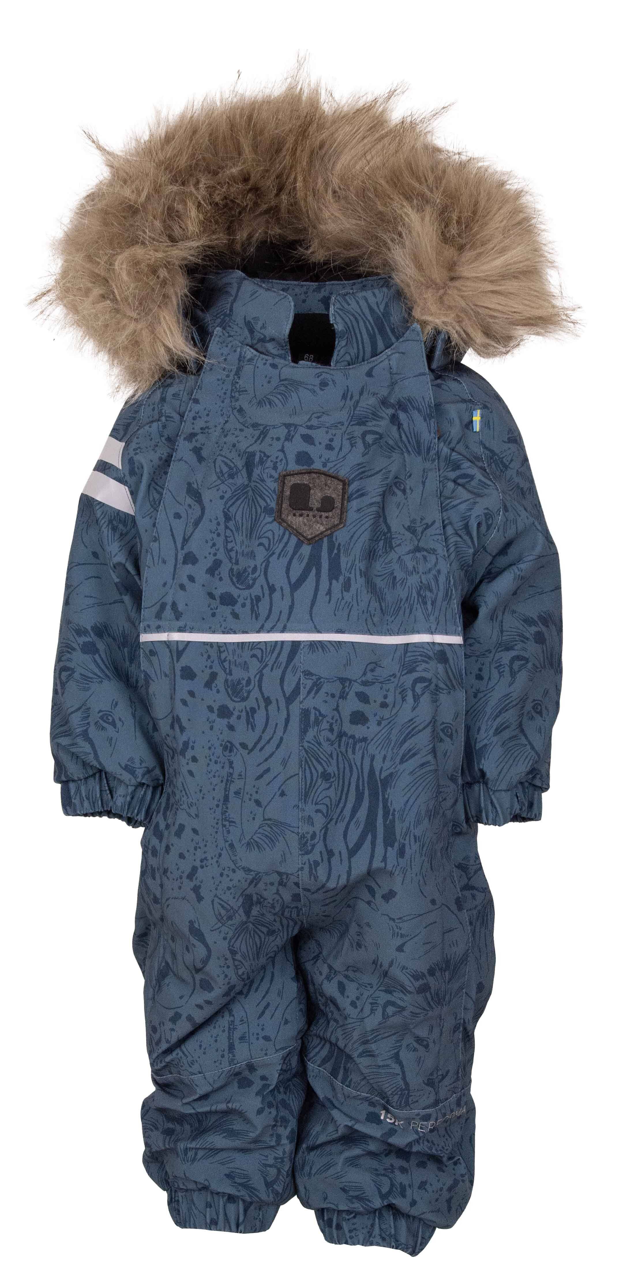 Lindberg Colden Vinteroverall Baby Denim Blue