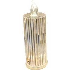 Ljus form elektronisk lampa flamlös plast julevenemang värmeljus heminredning xmas led ljus ljus elektroniska lampor - B utan bas