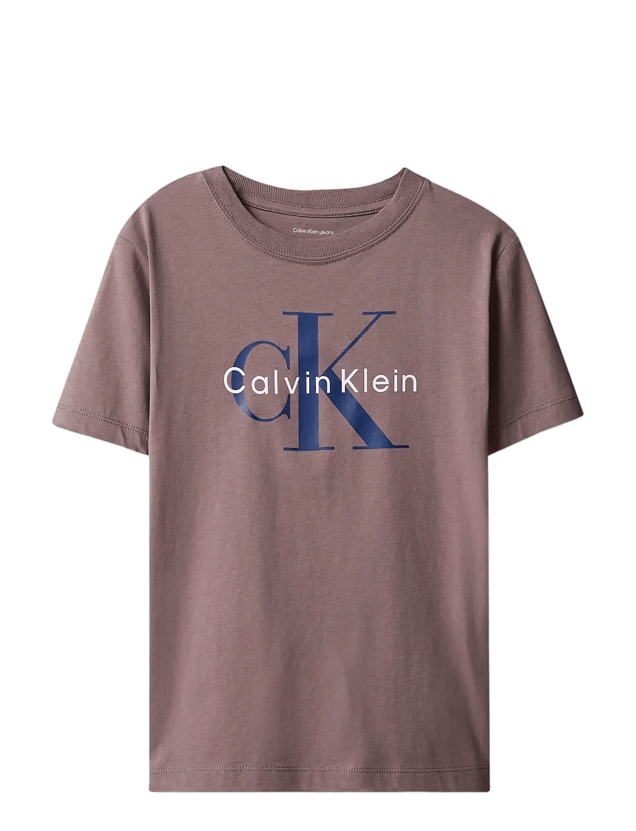 Calvin Klein Ck Monologo Ss T-Shirt - Brown - 170 x 16