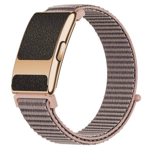 Smart armbånd med ECG og HRV til træning og hverdag, blodtryk, SpO2 og pulsmåling, IP68, Bluetooth 5.3, magnetisk opladning Pink