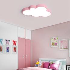 Lyserød sky børne lampe - Perfekt til børneværelset