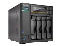 (ComputerSalg) ASUSTOR Lockerstor 4 Gen3 - NAS-server - 4 fack - SATA 6Gb/s / PCIe 4.0 x4 (NVMe) - RAID JBOD, 0, 1, 5, 6, 10 - RAM 16 GB - Gigabit Ethernet / 2.5 Gigabit Ethernet / 5 Gigabit Ethernet / 10 Gigabit Ethernet - iSCSI support