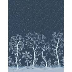 Cole & Son Mural Seasonal Woods - Midnight