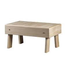 Sauna Sweden Pall 70x40 Cm Asp