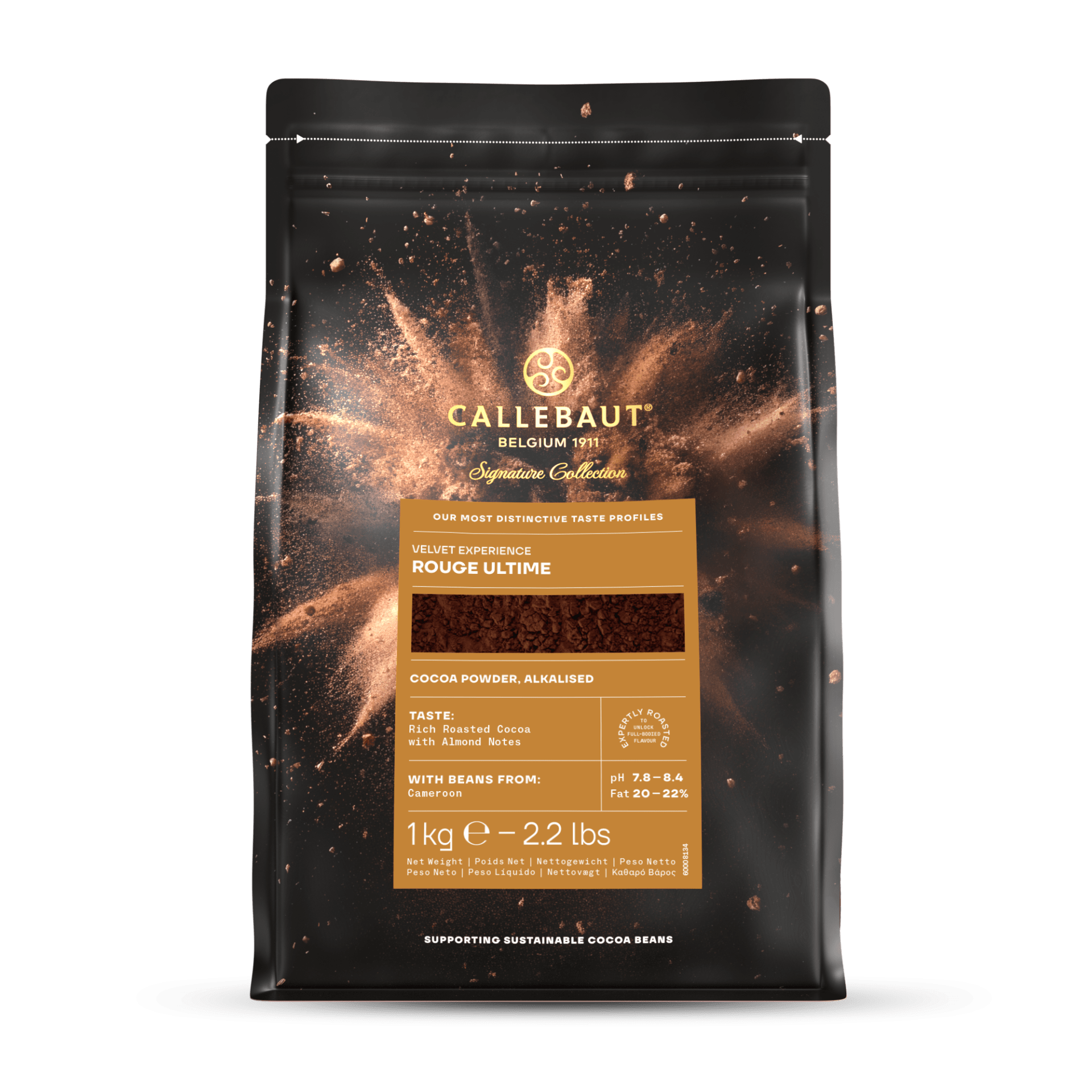 Callebaut Kakaopulver Velvet Rouge Ultime 1kg