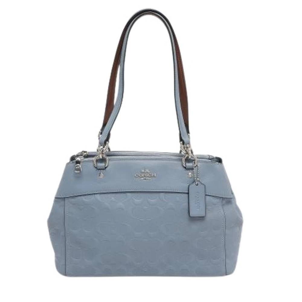 Coach Pre-owned - Pre-owned Läder Axelremsväska Vintage - Dam - ONE Size - Läder