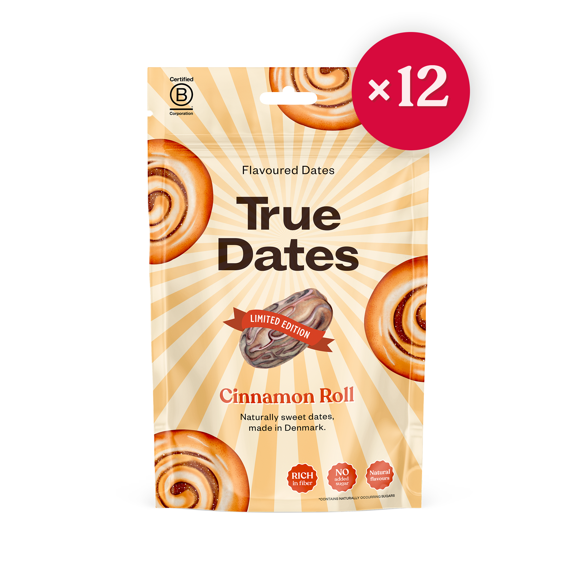 True Dates Cinnamon Roll Box