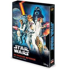 Star Wars A New Hope VHS Premium A5 Anteckningsbok