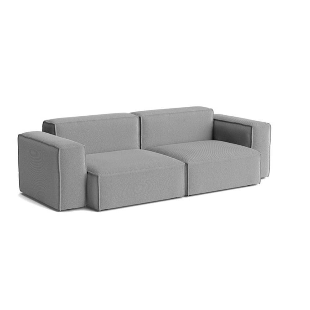 HAY Mags Soft Low 2,5-sitssoffa m. avtagbar klädsel, kombination 1 Steelcut Trio 124