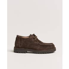 Astorflex Beenflex Rubber Sole Shoe Dark Brown Suede