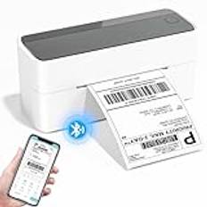 Phomemo Bluetooth etikettskrivare DHL 4XL termisk etikettskrivare, Kommersiell direktfrakt Etiketter, Kompatibel med Amazon, Ebay och Shopify,