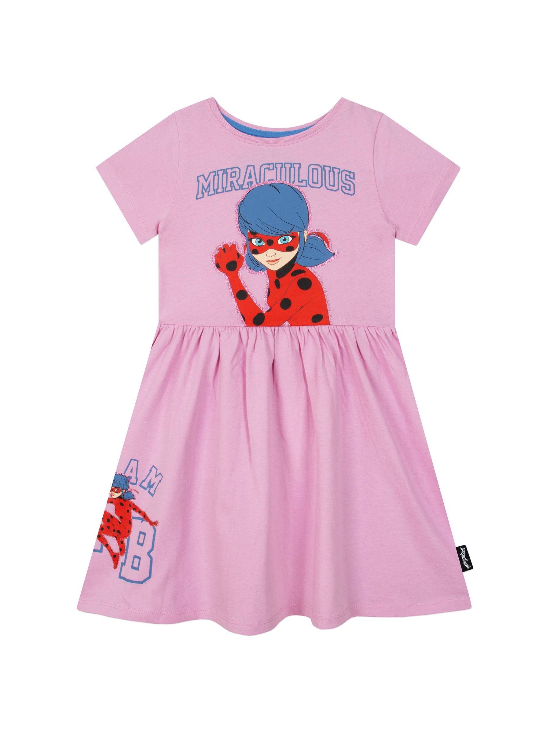 Character Character Pink Miraculous Ladybug Dress