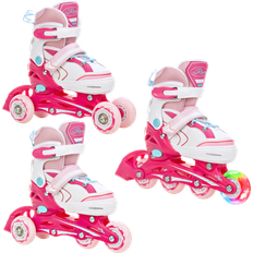 Raven 3in1 Lia (front Led Wheel) Inlines VIT / Rosa - 27-30