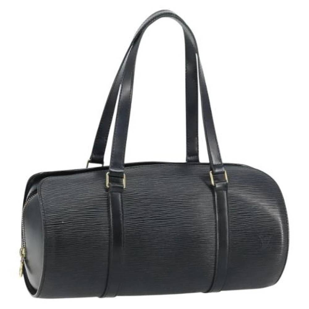 Louis Vuitton Vintage Pre-owned Vintage Håndtaske - Vintage - Dame - Sort - ONE SIZE - Uld