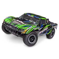 Traxxas Slash 2WD 1/10 RTR TQ EHD Grön Clipless BL-2S
