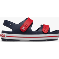 209424-4OT TODDLER CROCBAND CRUISER Barnsandaler Marinblå/Skolröd