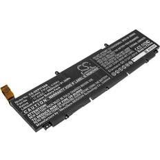 Kompatibelt med Dell XPS 17 9700, 11.4V, 8000 mAh