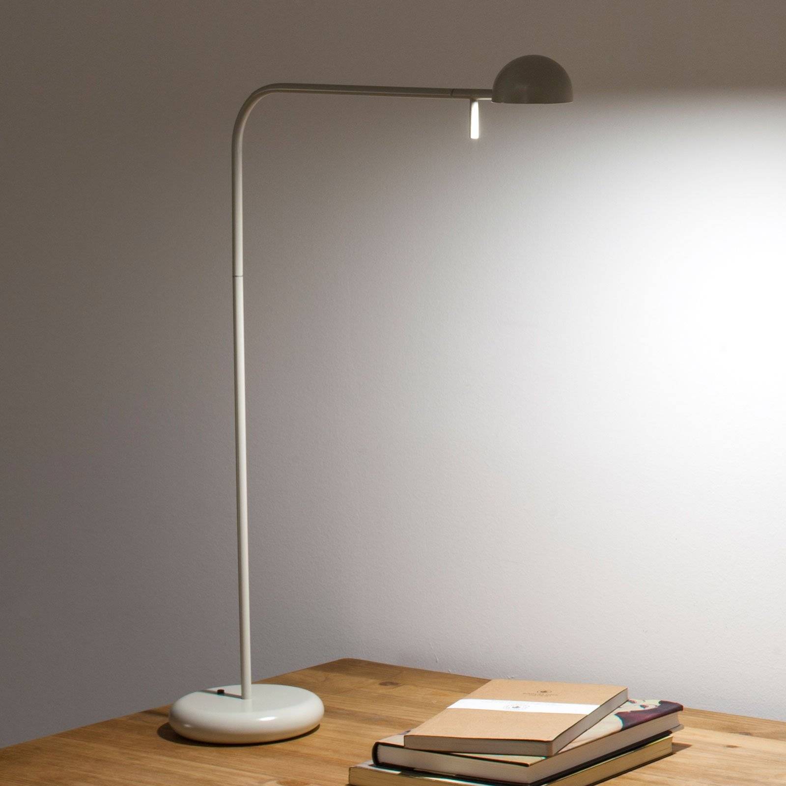 Bordlampe Vibia, Pin, Beige, Kontor / arbejdsværelse, Metal