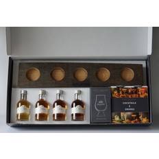 Smagekasse med 4 x 5 cl Whisky