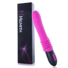 HiSmith C0571 Mini Thrusting 2in1 Machine & Vibrator Pink - rosa