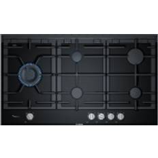 Bosch PRS9A6B70D, autarkes Gaskochfeld Glaskeramik, Serie 8, schwarz, 90 cm, mit 5 Jahren Garantie!