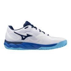 Mizuno Wave Enforce Court CC (Vit/Estate Blue/River Blue) - 43