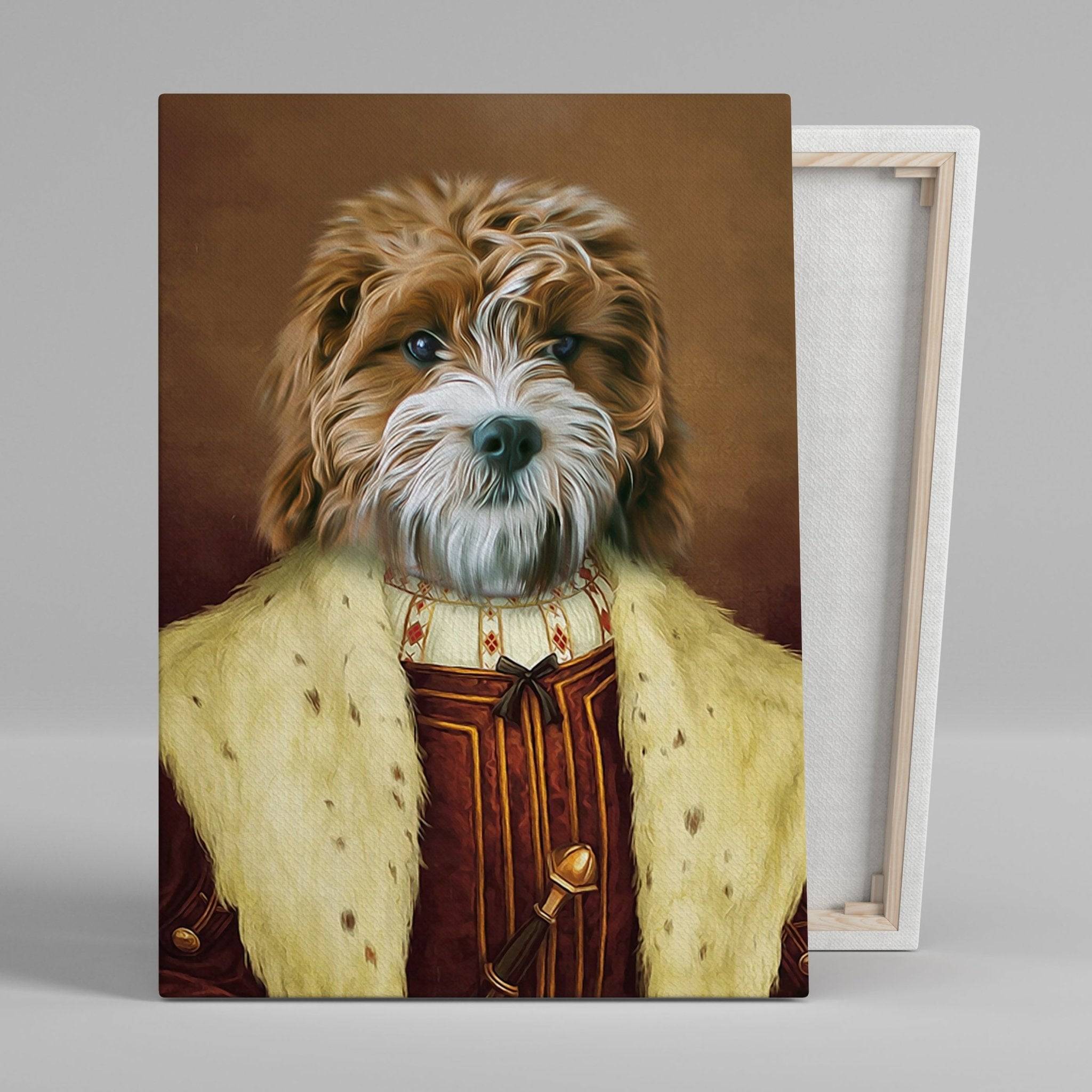 Young king - Husdjursporträtt - Poster / 40x50
