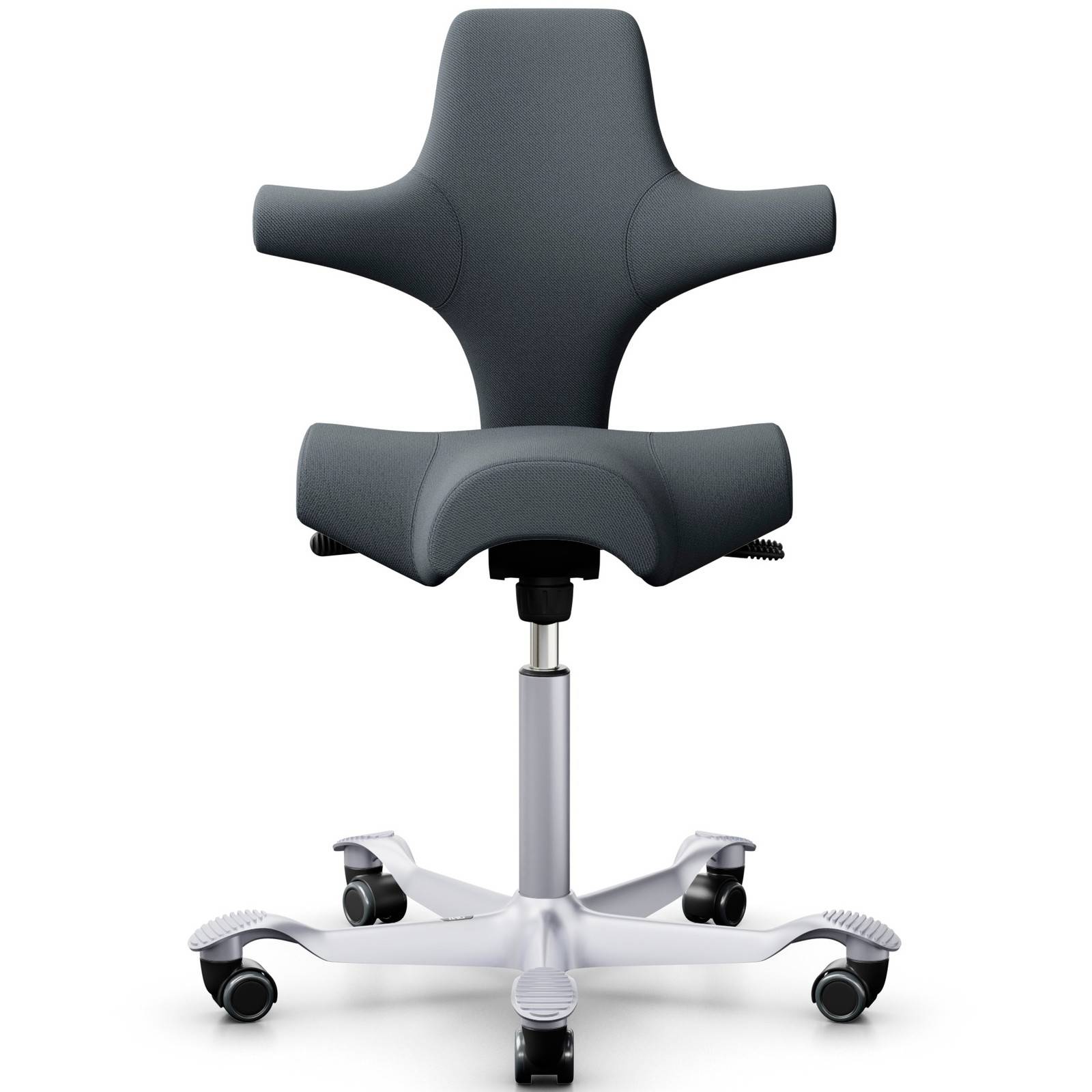 HÅG Capisco 8106 kontorstol 150mm antracit/sølv
