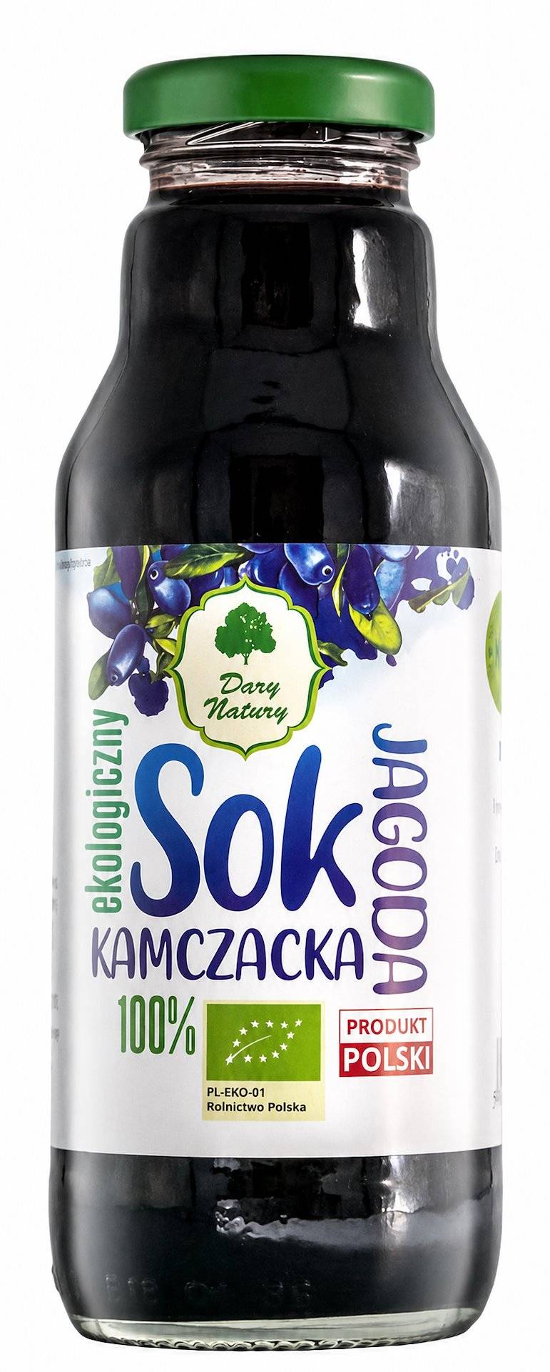 Dary Natury - Blåbärstryjuice 100 % - 270 ml