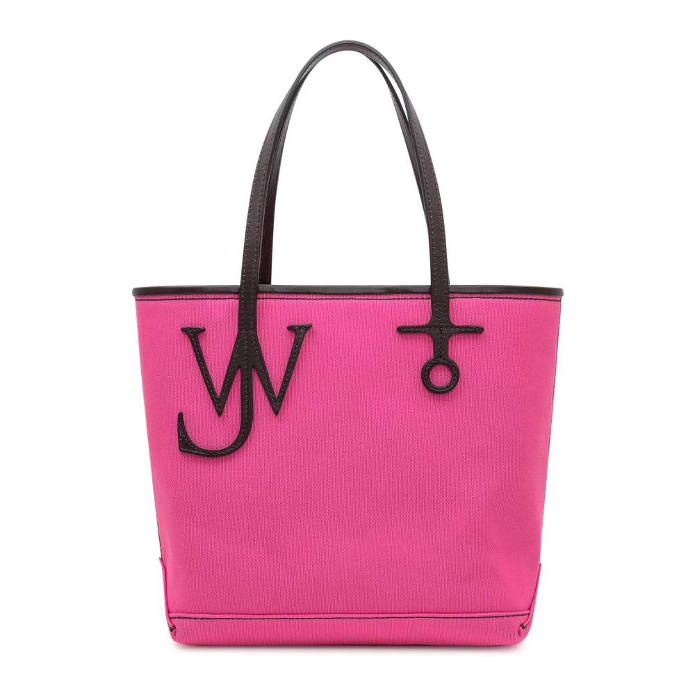 JW Anderson Anchor Small Tote - Tasker - Dame - Lyserød - ONE SIZE - Bomuld
