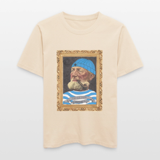 Poul Sømand - Unisex T-shirt - Bæredygtig kvalitets tøj med sjove tryk & designs - hvid grå / XL