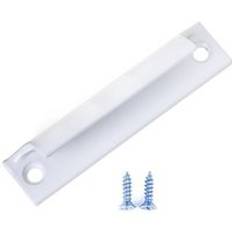 Aluminiumlegering dörrhandtag push-pull balkong gate fönster drar ratten möbler - Vit
