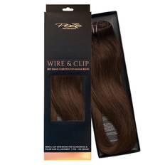 Poze Hairextensions Poze Standard Äkta Löshår Flip & Go 50cm Chocolate Brown 4B