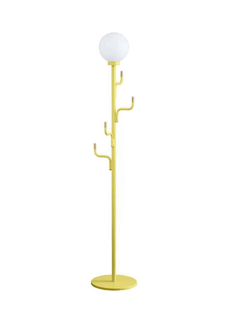 Gulvlampe 'Big Darling' - gul - Swedish Ninja