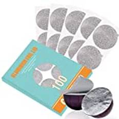 CAPMESSO Aluminiumfolielock för att återanvända Vertuoline kapslar kaffekapslar kompatibla med Nespresso VertuoLine maskin 64 mm (100/paket)