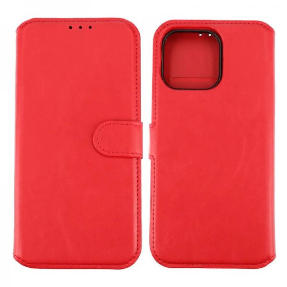 Rvelon - iPhone 15 Pro Max - Fodral - Magnetiskt Avtagbart Skal - Röd