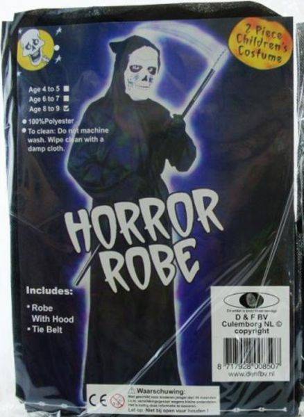 Halloween Costumes - Horror Robe Kostume M *Crazy tilbud*
