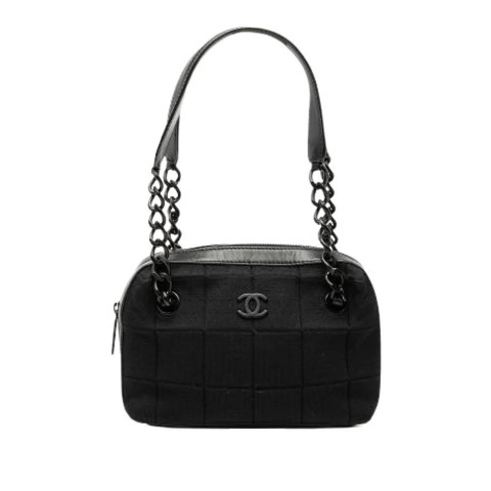 Chanel Vintage - Pre-owned Quilted Cotton Shoulder Bag Vintage - Dam - ONE Size - Bomull