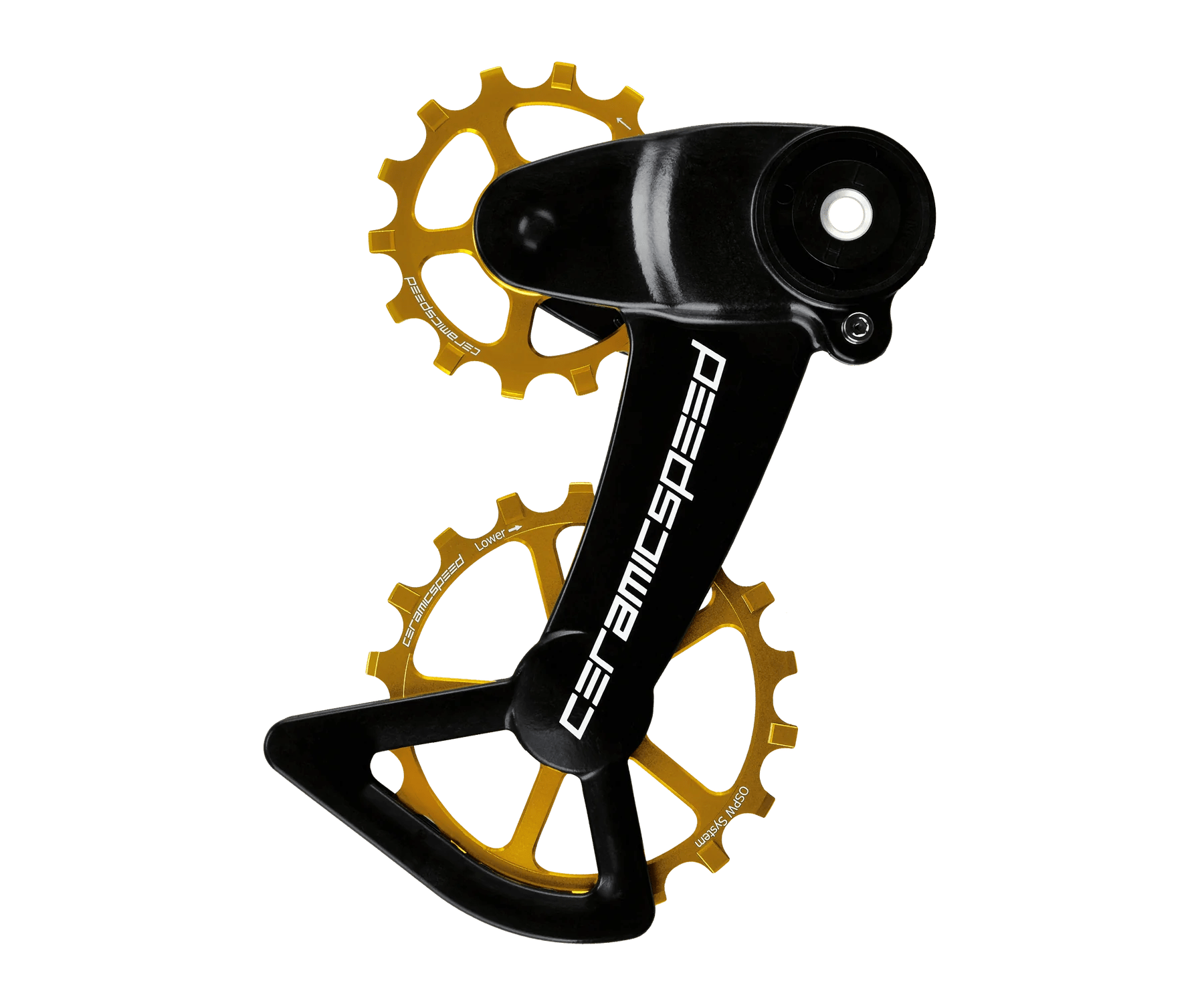 Ceramic Speed Oversize Pulley Wheel X - Beltrami TSA / Sram Eagle AXS 12sp. / Gold