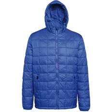 Outdoor Look Mens Box Quilt Lightweight Warm Hooded Jacket XS- Chest 36'