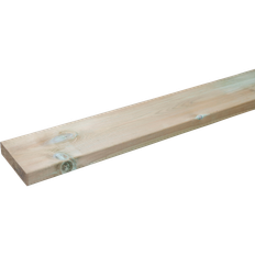 Terrassebrædder Supreme trykimprægneret fyr 32 x 125 mm x 3,0M