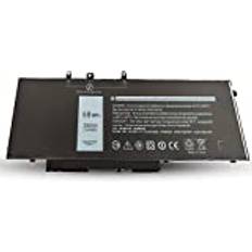 FengWings® 93FTF GJKNX 451-BBZG 083XPC batteri, kompatibelt med Dell Latitude 5280 5290 5480 5490 5491 5495 5580 5590 5591 | Precision 15 3520 3530 7.6V 68Wh