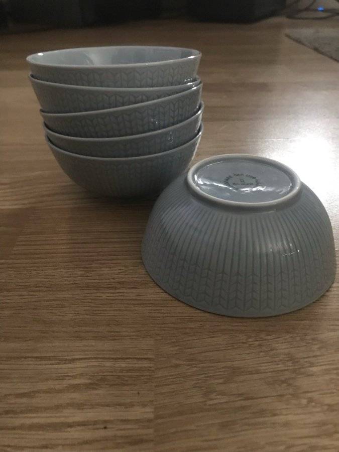 Rörstrand Swedish Grace Keramik Skålar 6st