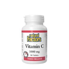 Natural Factors – Vitamin C Time Release 1000 mg, 90 Tabletter